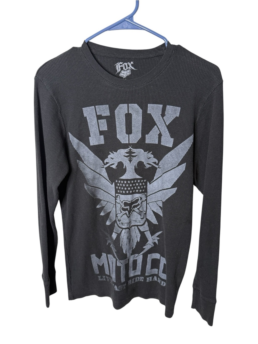 Fox Racing Black Size M Long Sleeve Thermal Shirt